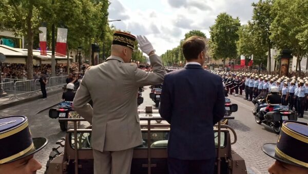 Défilé du 14 Juillet avec le Président